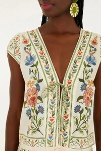 Blusa jardim beleza Farm