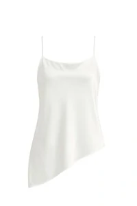 Regata diagonal acetinada feminina Kwi