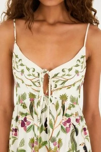Vestido cropped floresta doce Farm