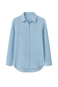 Camisa feminina voil hotfix Kwi