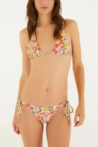 Biquini lacinho banana flor Farm