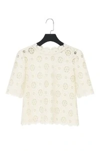 Blusa em renda guipir Kwi