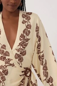 Vestido cambraia estampa inspira Dress to
