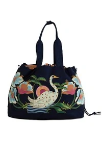 Bolsa carioca terra surrealis lenço Farm