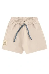 Conjunto body malhão rustic e bermuda moletom s/ felpa Up Baby