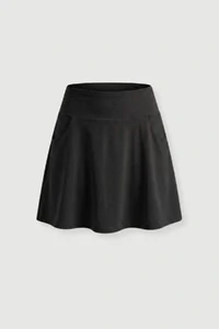 Short saia fitness cintura alta com bolsos laterais Kwi