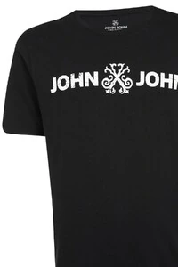 Camiseta Regular Fit Basic Preto John John