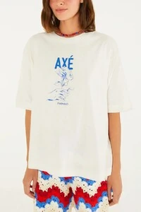 Tshirt ampla axé edição especial com caixa de presente Farm