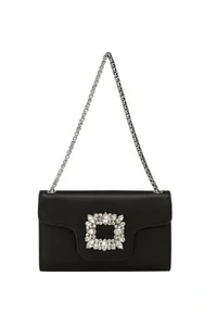 Bolsa com detalhe pedraria Kwi