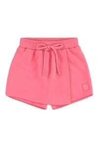 Short saia em moletom sem felpa Up Baby