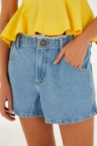 Short jeans textura Farm
