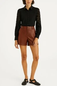 Camisa feminina com renda Kwi