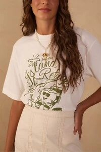 T-shirt silk island Dress to