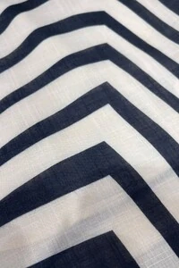 Regata estampada listrada Kwi