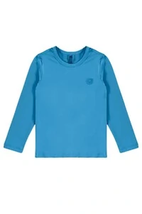 Camiseta manga longa praia em malha uv fps+50 Up Baby