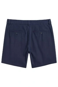 Bermuda plus size de sarja Kwi