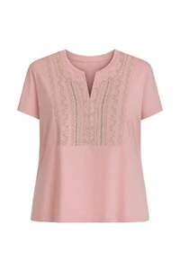 Blusa plus size bordada Kwi