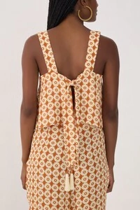 Blusa crepe estampa melissa Dress to