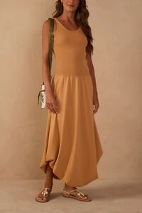 Vestido regata balonê Dress to