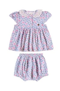 Conjunto blusa com short em suedine Up Baby