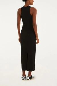Vestido midi rib maxi flor Farm