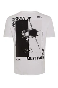 Camiseta regular fit what goes up John John