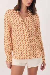 Camisa crepe estampa melissa Dress to