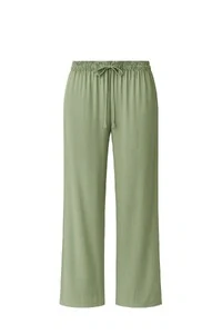 Calça pantalona liocel feminina Kwi