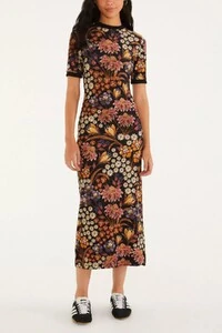 Vestido midi lili Farm