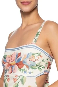 Vestido midi brisa serena Farm