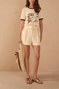 Short bolsos laterais Dress to