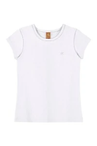 Blusa manga curta em cotton Up baby