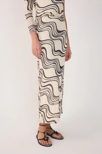 Saia tule estampa fluir Dress to