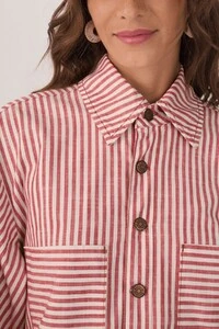 Camisa sarja listras Dress to
