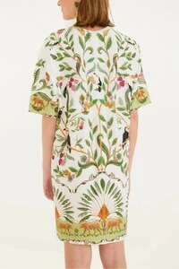 Vestido tshirt basico floresta doce Farm