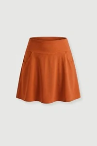 Short saia fitness cintura alta com bolsos laterais Kwi