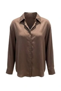 Camisa feminina manga longa em lyocell Kwi