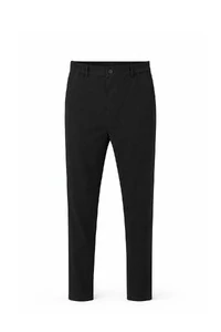 Calça masculina slim com cós elástico Kwi