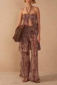 Calça tule estampa som do mar Dress to