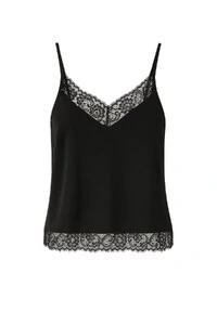 Blusa alcinha com renda na barra Kwi