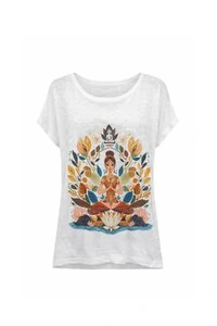 Blusa yoga em malha flamê Kwi