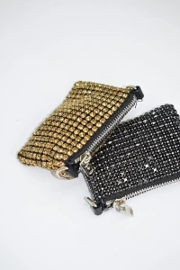Bolsa mini com strass Kwi
