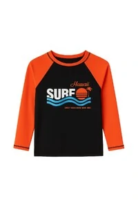 Blusa infantil manga longa uv surf Kwi