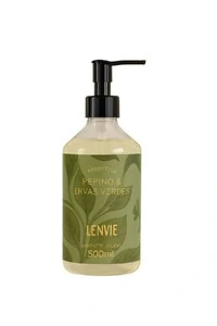 Sabonete líquido pepino e ervas verdes 500ml Lenvie
