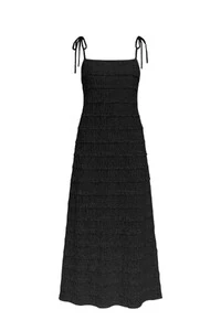 Vestido longo c/ renda Kwi