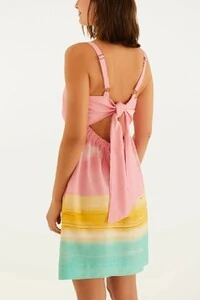 Vestido curto coqueiro Farm