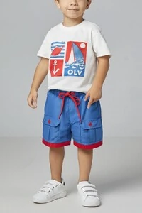 Conjunto camiseta e bermuda Oliver