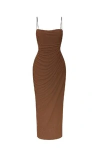 Vestido midi tule Kwi