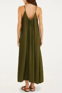 Vestido longo maxi estrelicia Farm