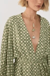 Kimono estampa amanhecer Dress to